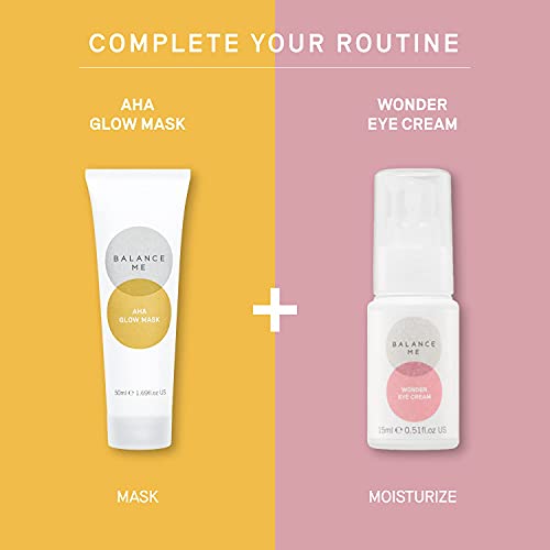 Balance Me AHA Glow Mask - Glycolic Triple-Action Exfoliation