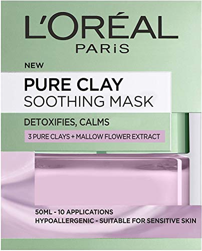 L'Oreal Soothing Detox Clay Mask for Sensitive Skin