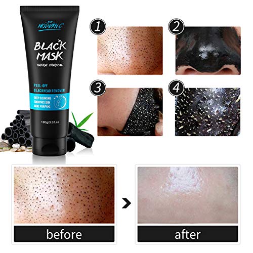 Charcoal Peel Off Blackhead Mask Kit
