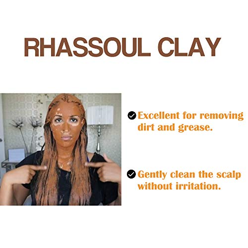 Red Lava Mud Mask - Rhassoul Clay Powder