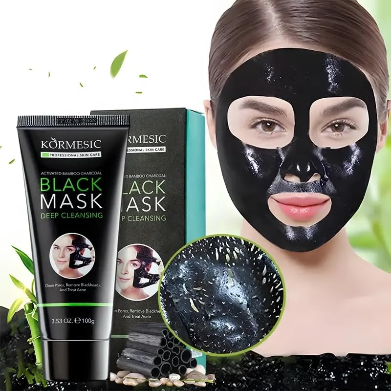 Bamboo Charcoal Blackhead Remover Mud Mask 100g