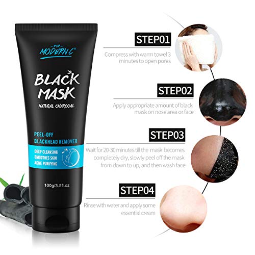Charcoal Peel Off Blackhead Mask Kit