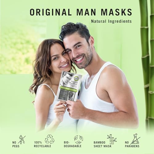 Men's Bamboo Mud Mask - Cleanse and Detox