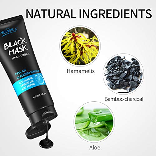 Charcoal Peel Off Blackhead Mask Kit