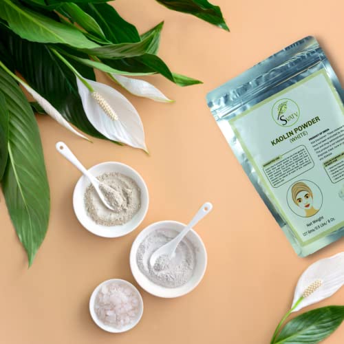 SVATV Kaolin White Clay: Natural Mud Mask for All