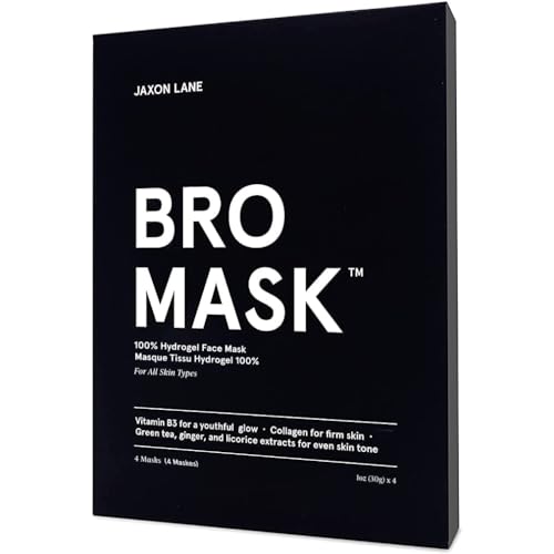 Jaxon Lane 4 Pack Men's Korean Mud Mask