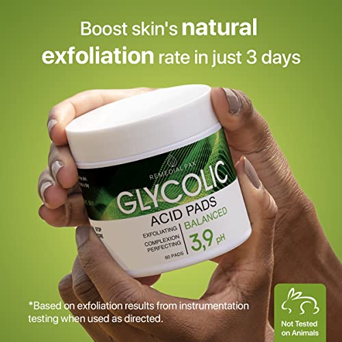 Glycolic Acid Resurfacing Facial Pads - 60 Pre-Moistened