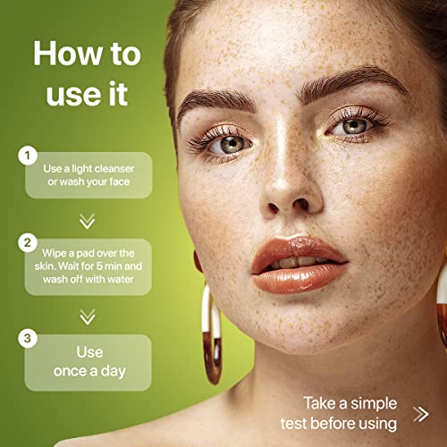 Glycolic Acid Resurfacing Facial Pads - 60 Pre-Moistened