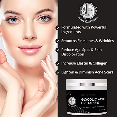 Glycolic Acid Anti-Wrinkle Cream with Green Tea