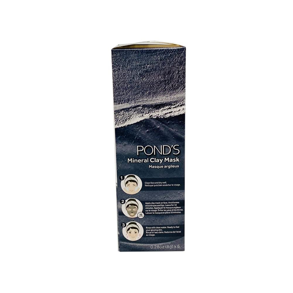 Pond's Pure Detox Mineral Clay Mask - 6 Sachets