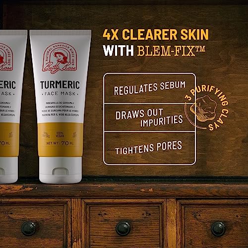 Turmeric Mud Mask for Radiant Skin, 70ml