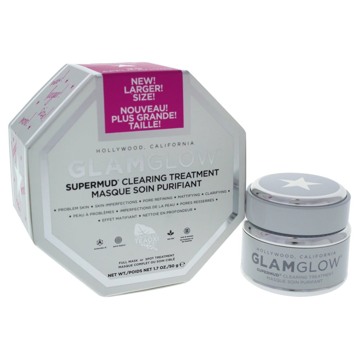 Glamglow SUPERMUD Clearing Treatment 0.5oz