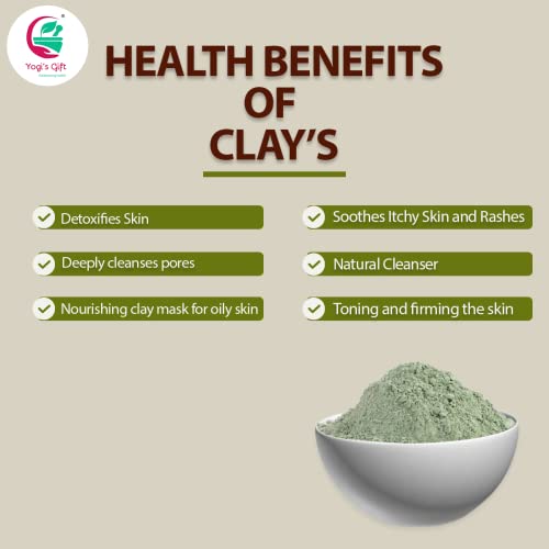 Yogi's Gift Clay Variety Pack - 5 types, 8oz each