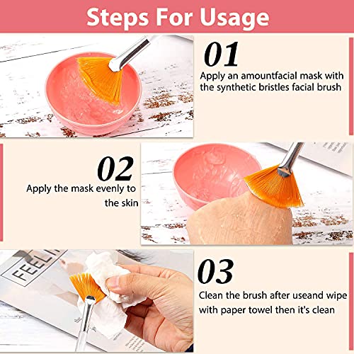 Soft Mud Mask Brush Set for Beauty Makeup