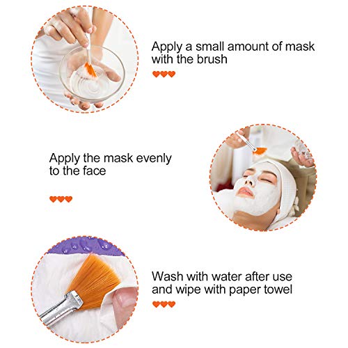 BEATURE 14pcs Facial Mask Applicator Brush Set