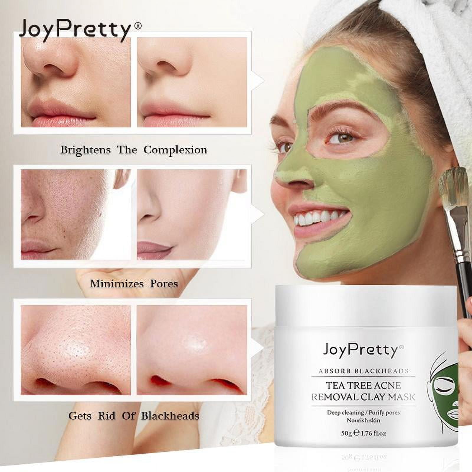 Tea Tree Acne Removal Clay Mask