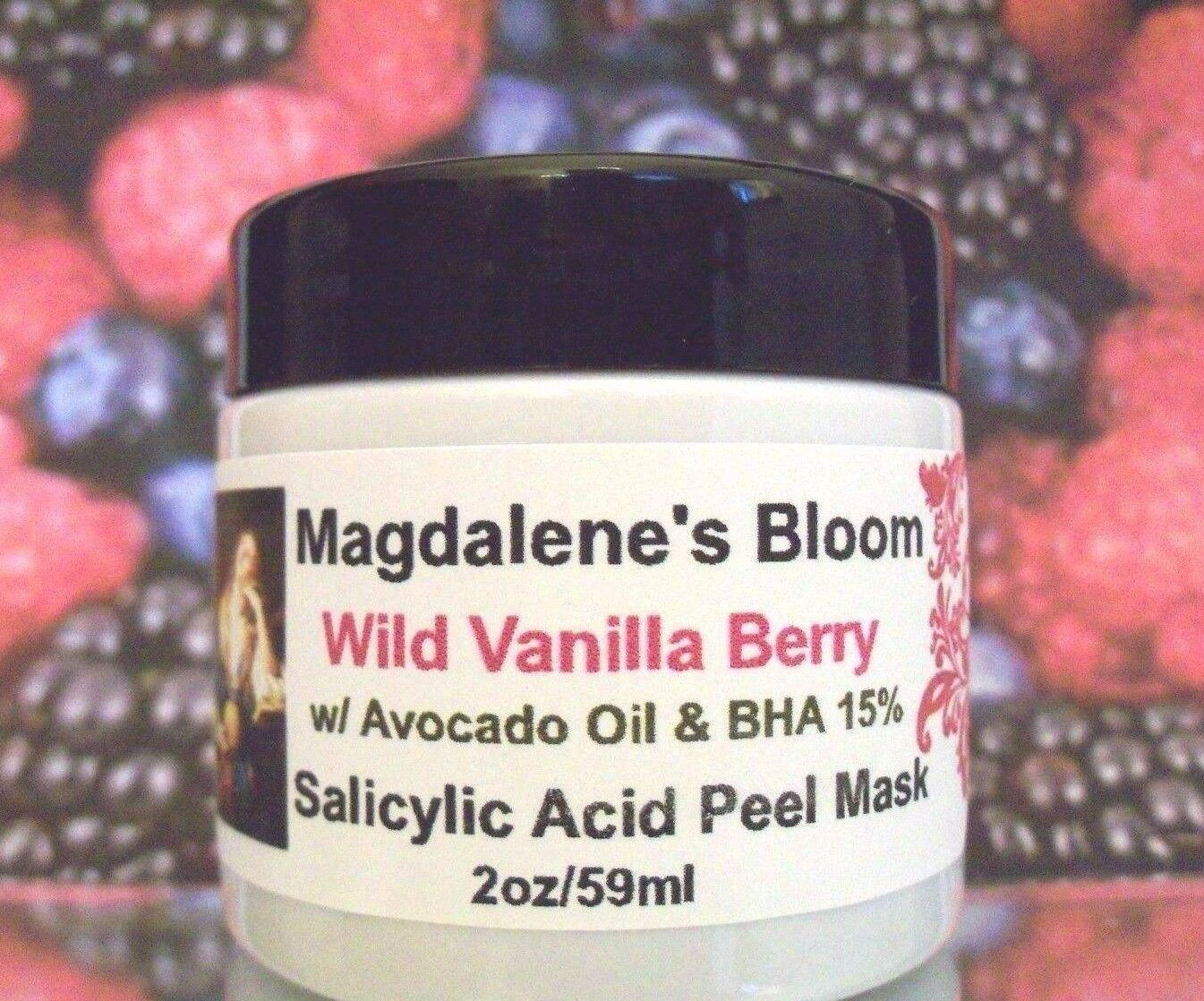 2 oz Salicylic Acid Wild Berry Mud Mask