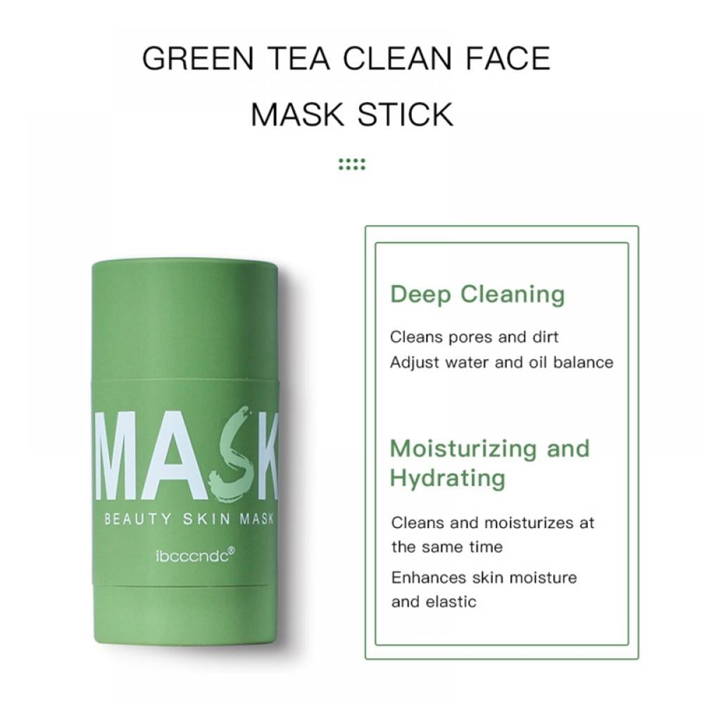 Green Tea Matcha Clay Mask for Clear Skin