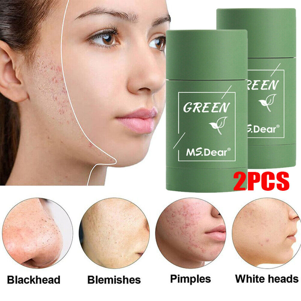 Green Tea Purifying Clay Stick Masks (2 Pack)