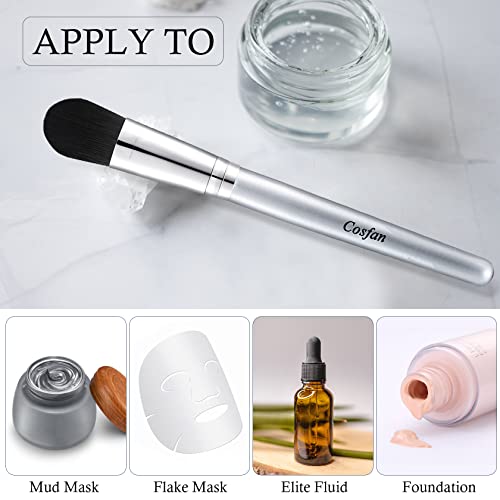 Pack of 3 Synthetic Face Mask Brushes