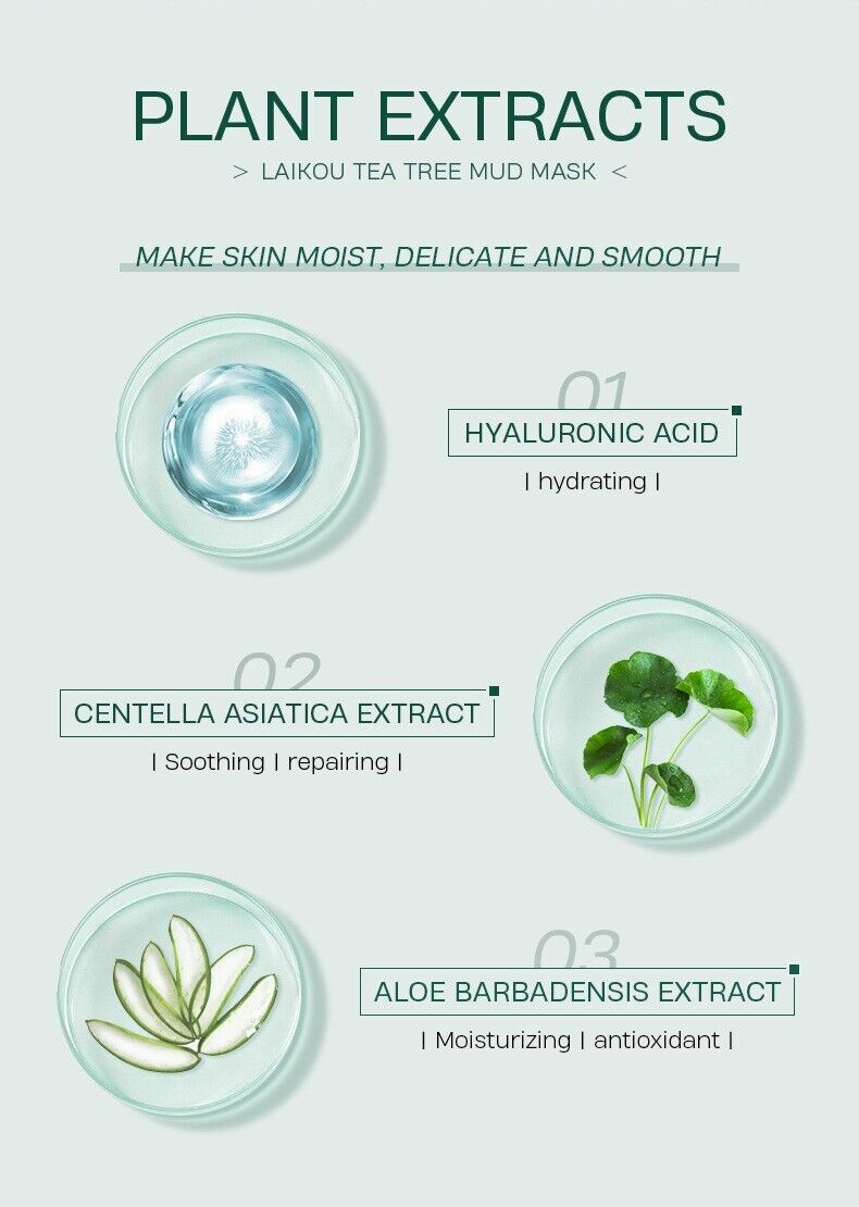 Tea Tree Mud Mask for Deep Cleansing