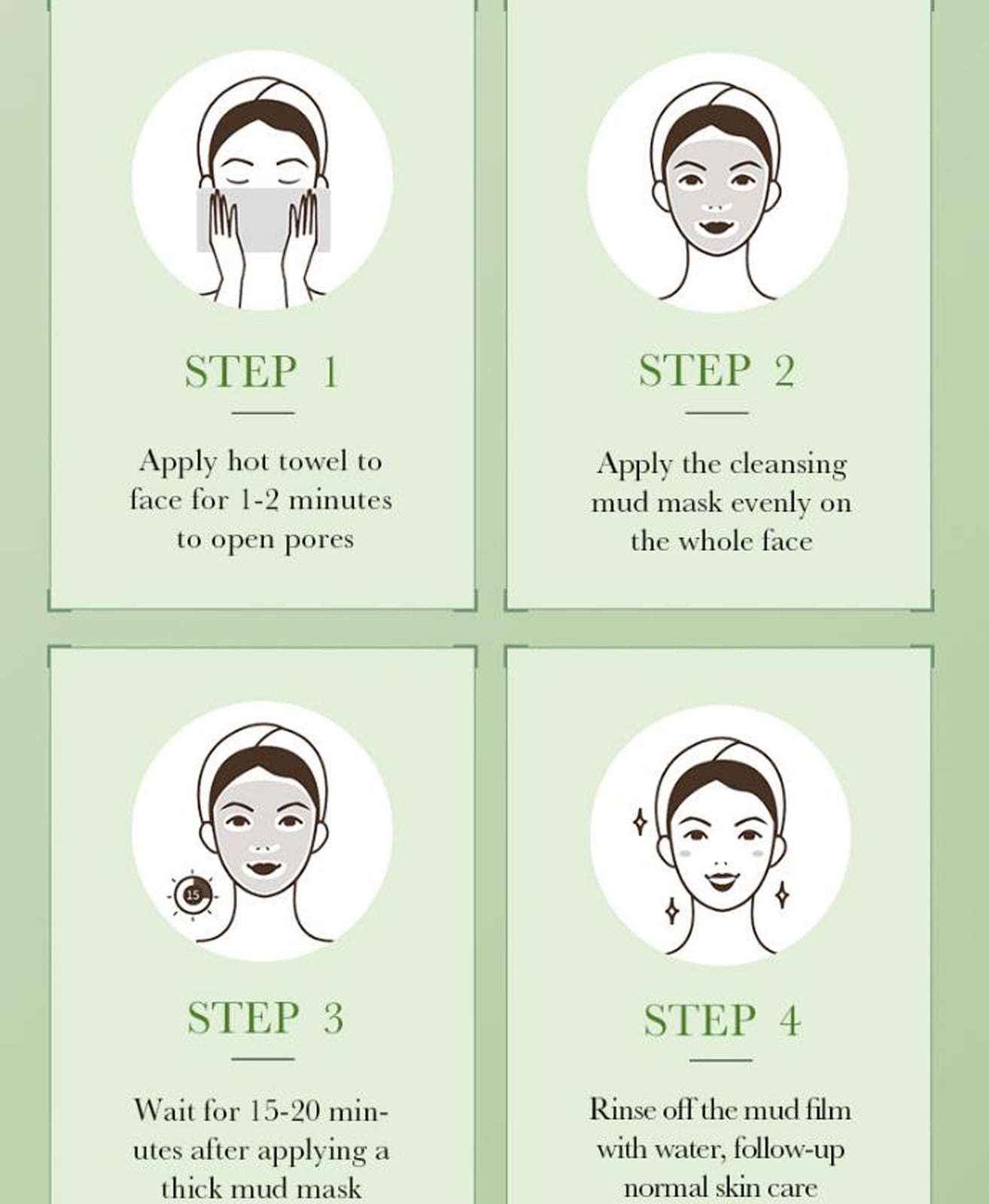 100G Amino-Acid Mud Mask for Pore Cleansing