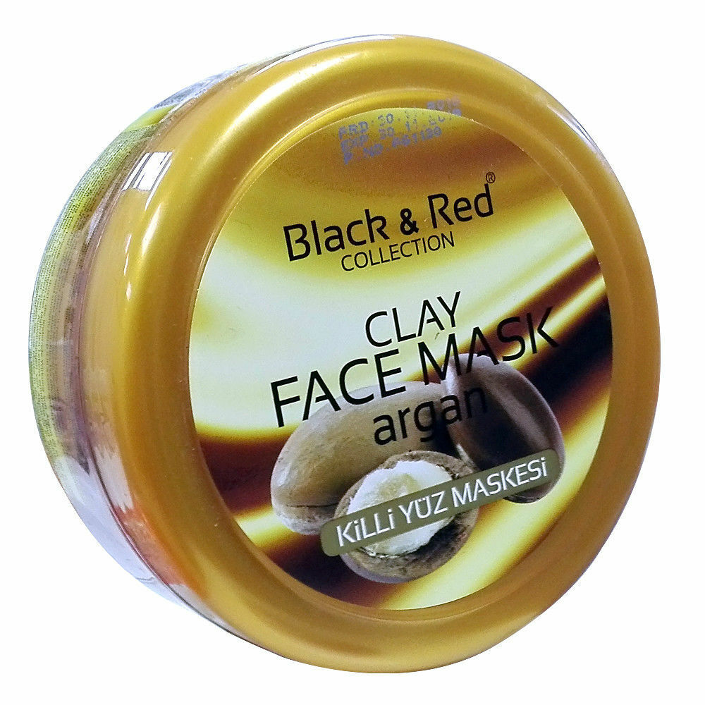 Black & Red Argan Mud Mask Duo - 400g
