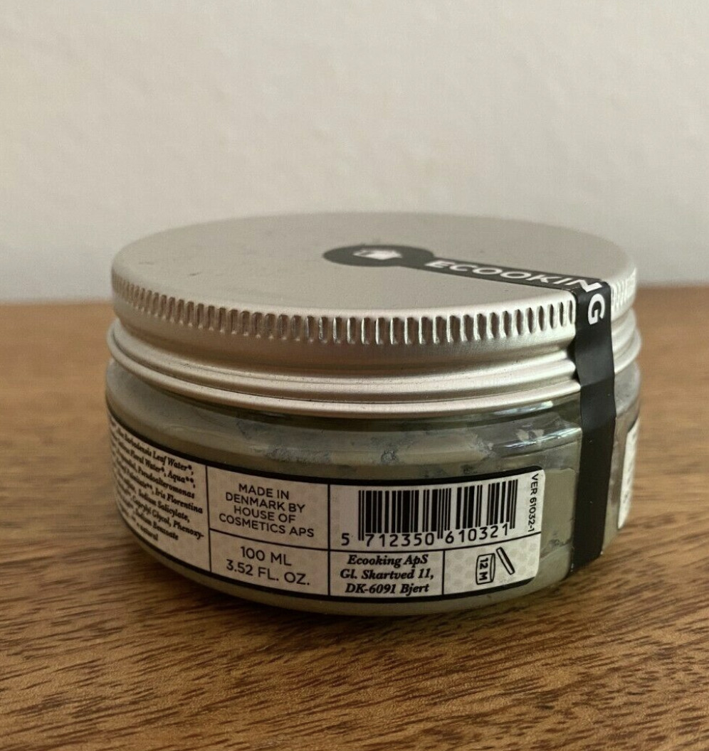 Freshly Sealed ECOOKING Clay Mask with Salicylic Acid
