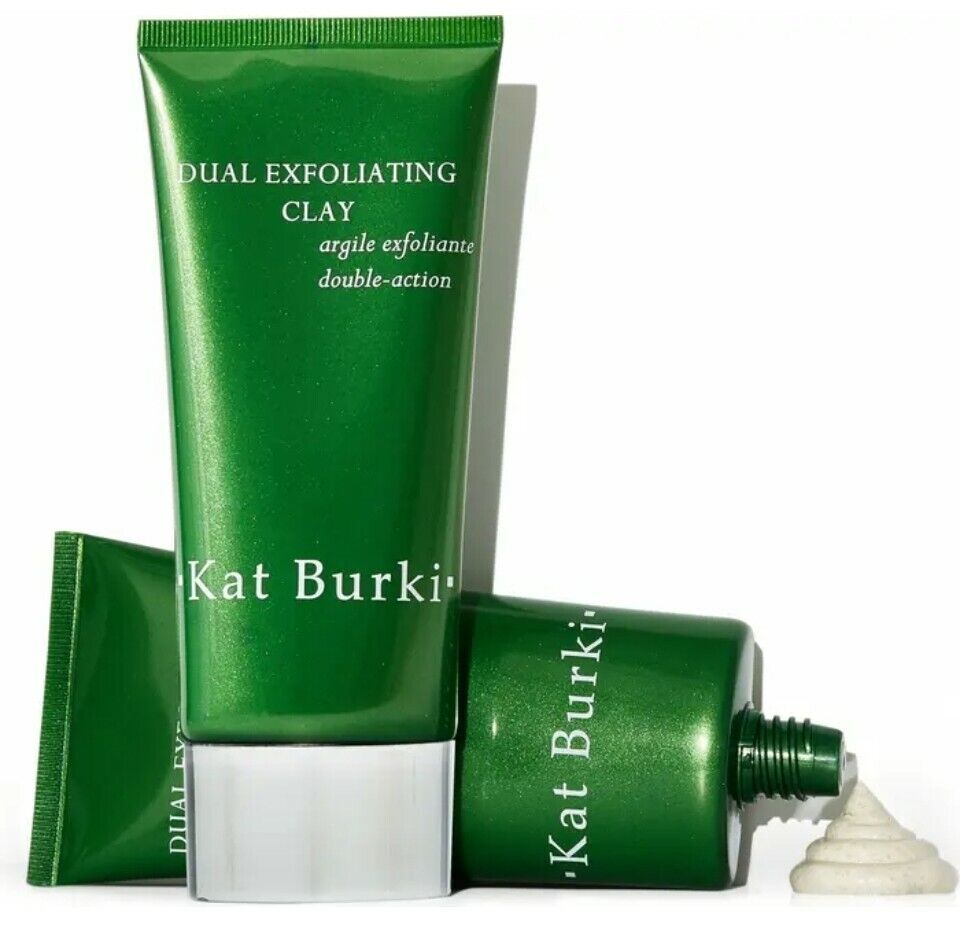 Kat Burki Dual Exfoliating Clay 130ML / 4.4 oz . NEW