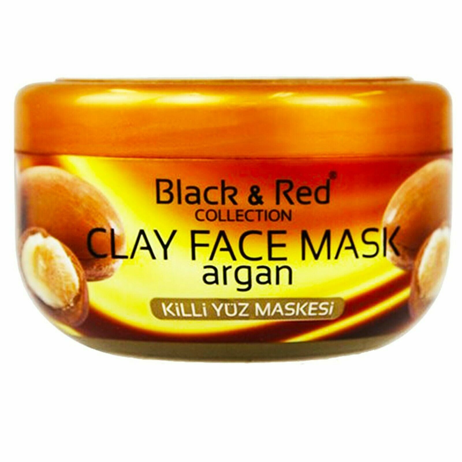 Black & Red Argan Mud Mask Duo - 400g
