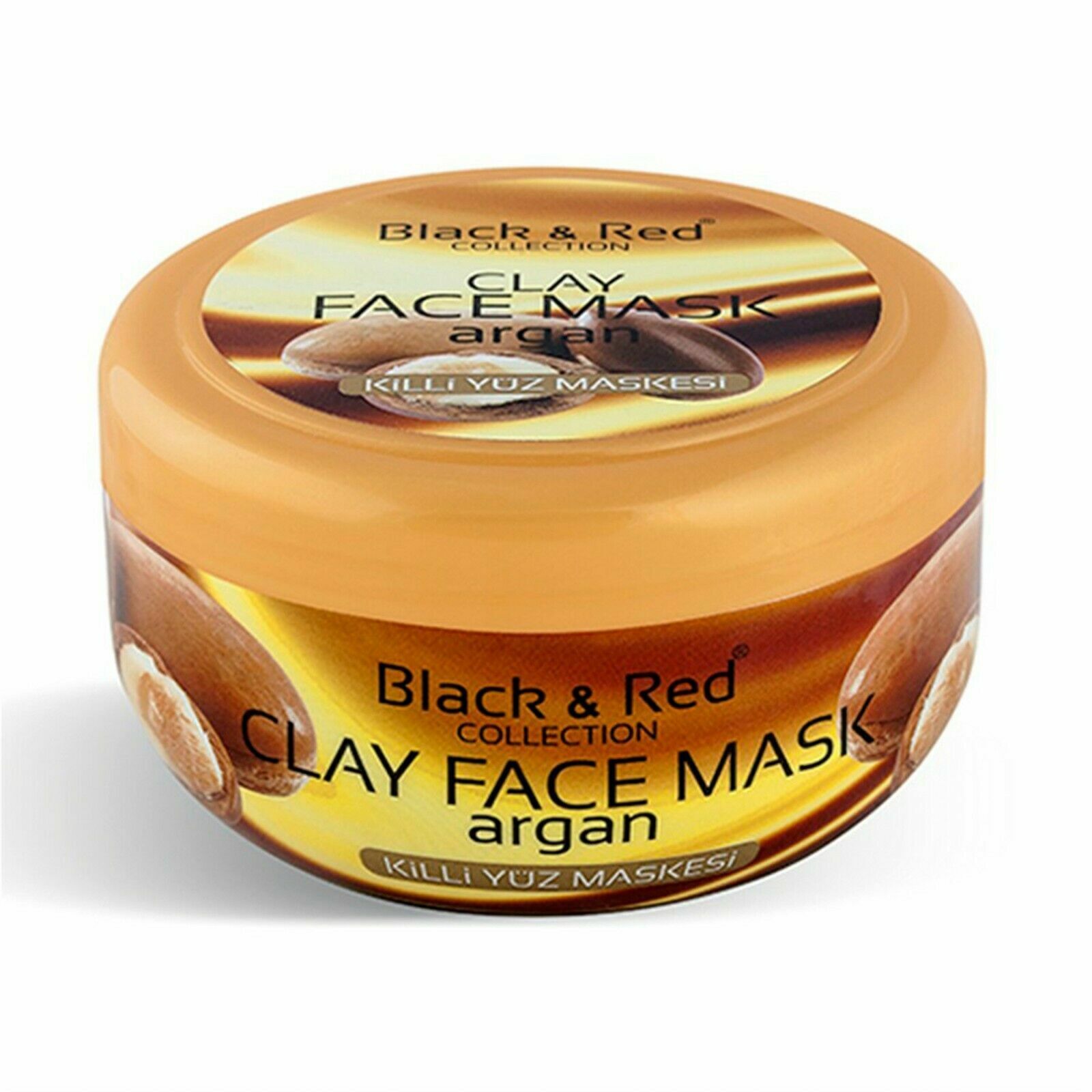 Black & Red Argan Mud Mask Duo - 400g