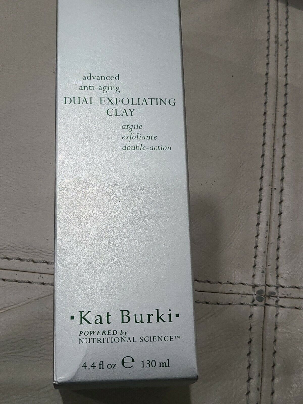 Kat Burki Dual Exfoliating Clay 130ML / 4.4 oz . NEW