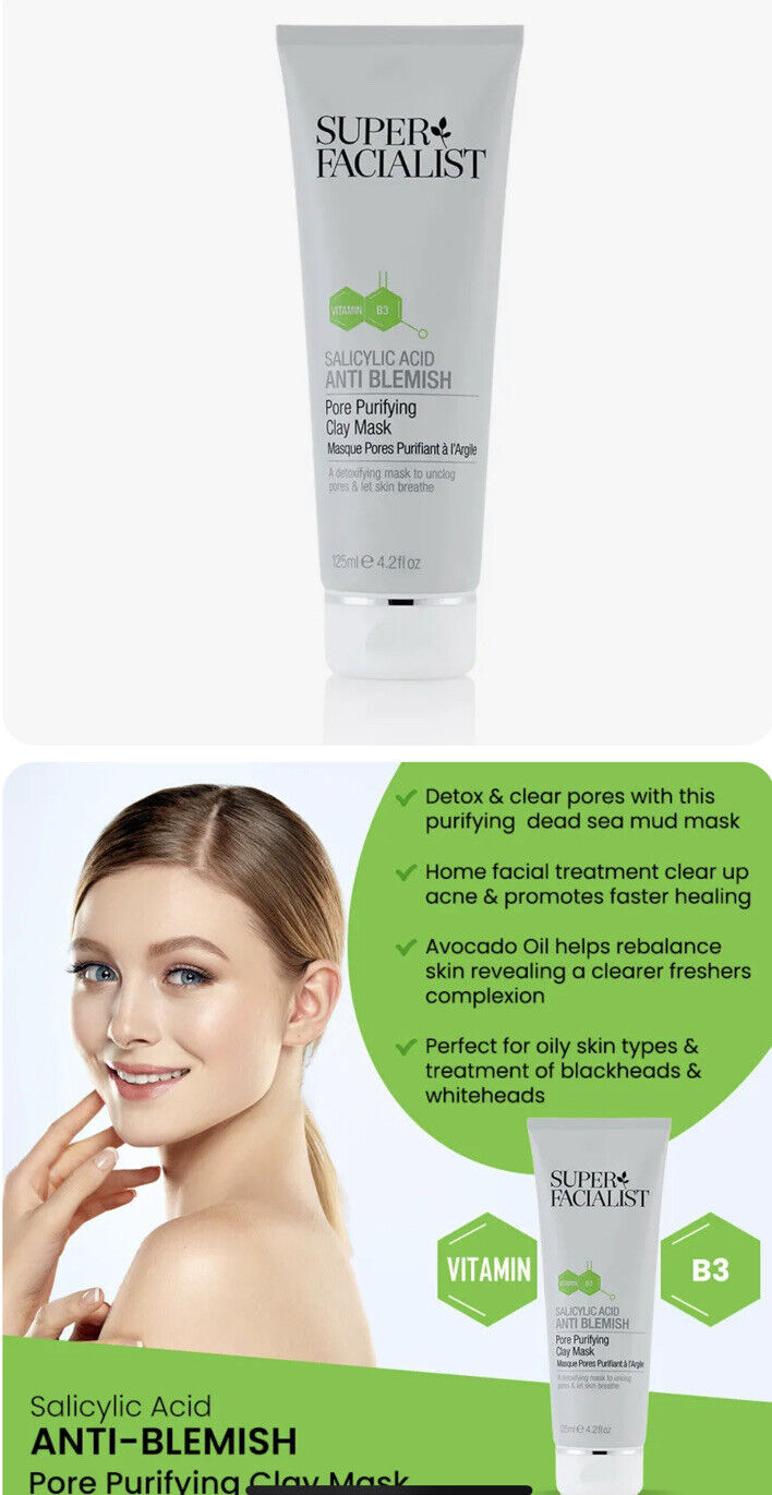 Salicylic Acid Clay Mask for Clear Skin