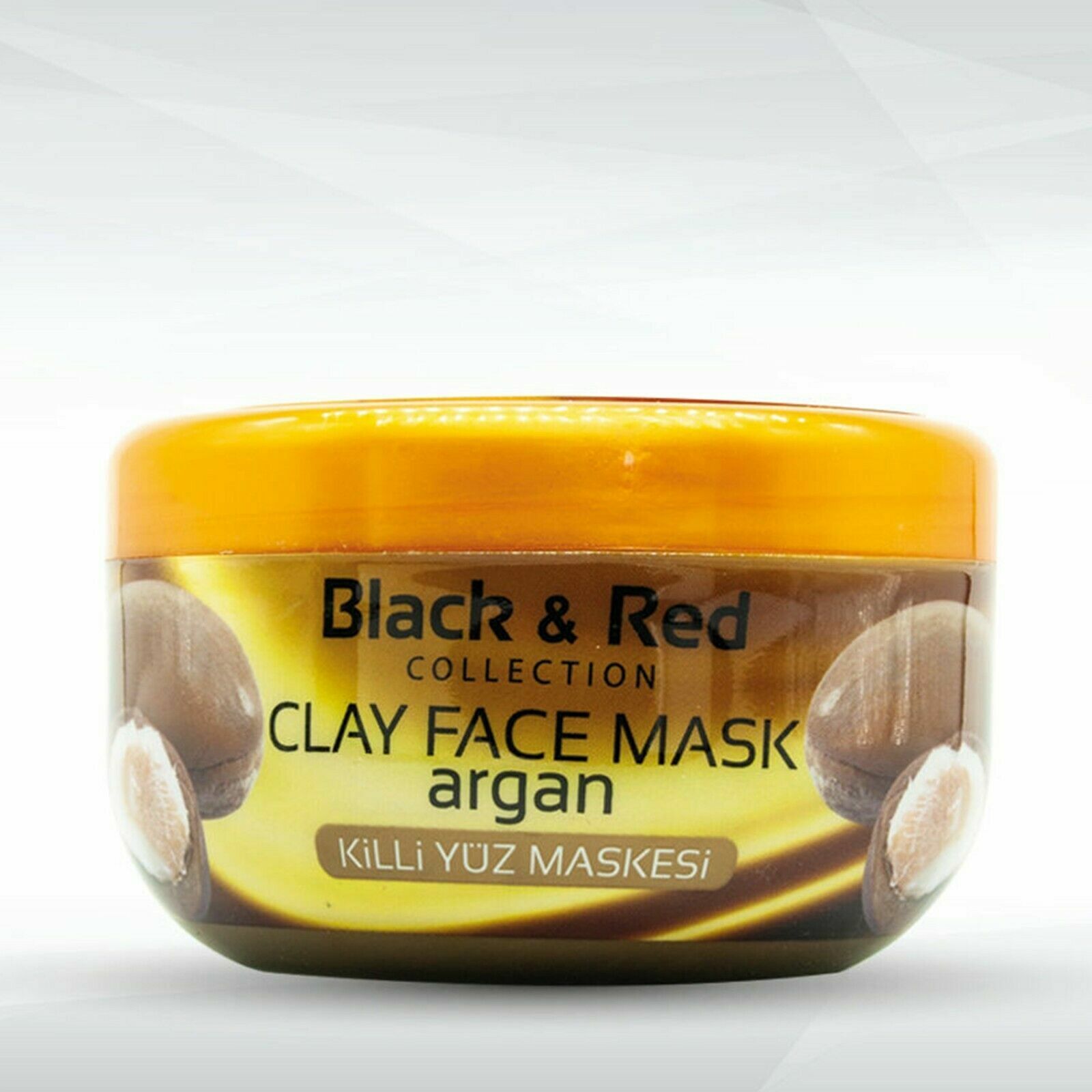 Black & Red Argan Mud Mask Duo - 400g
