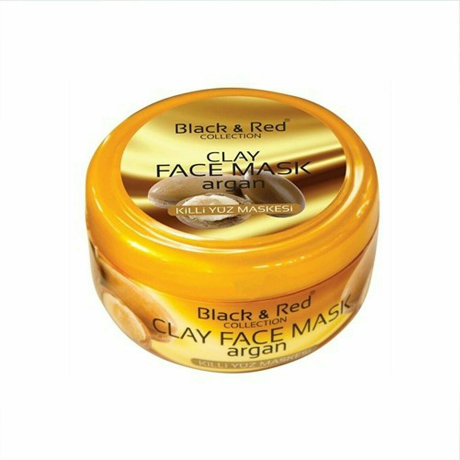 Black & Red Argan Mud Mask Duo - 400g
