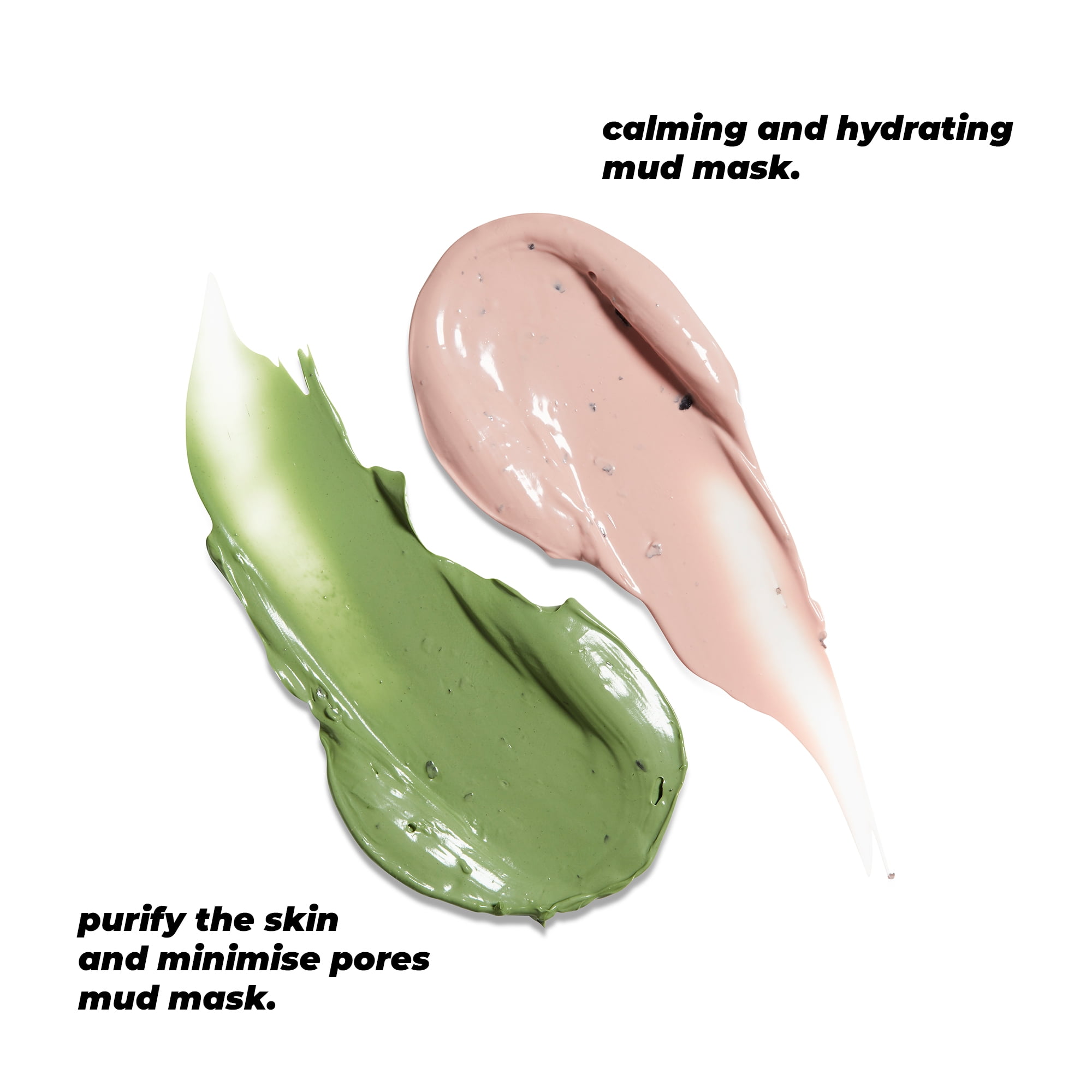 Rose Green Tea Mud Mask Duo