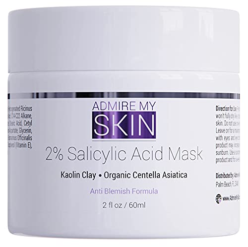 Salicylic Acid Clay Mask for Blemished Skin