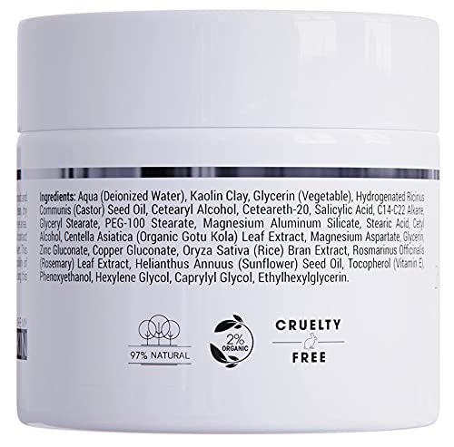 Salicylic Acid Clay Mask for Blemished Skin