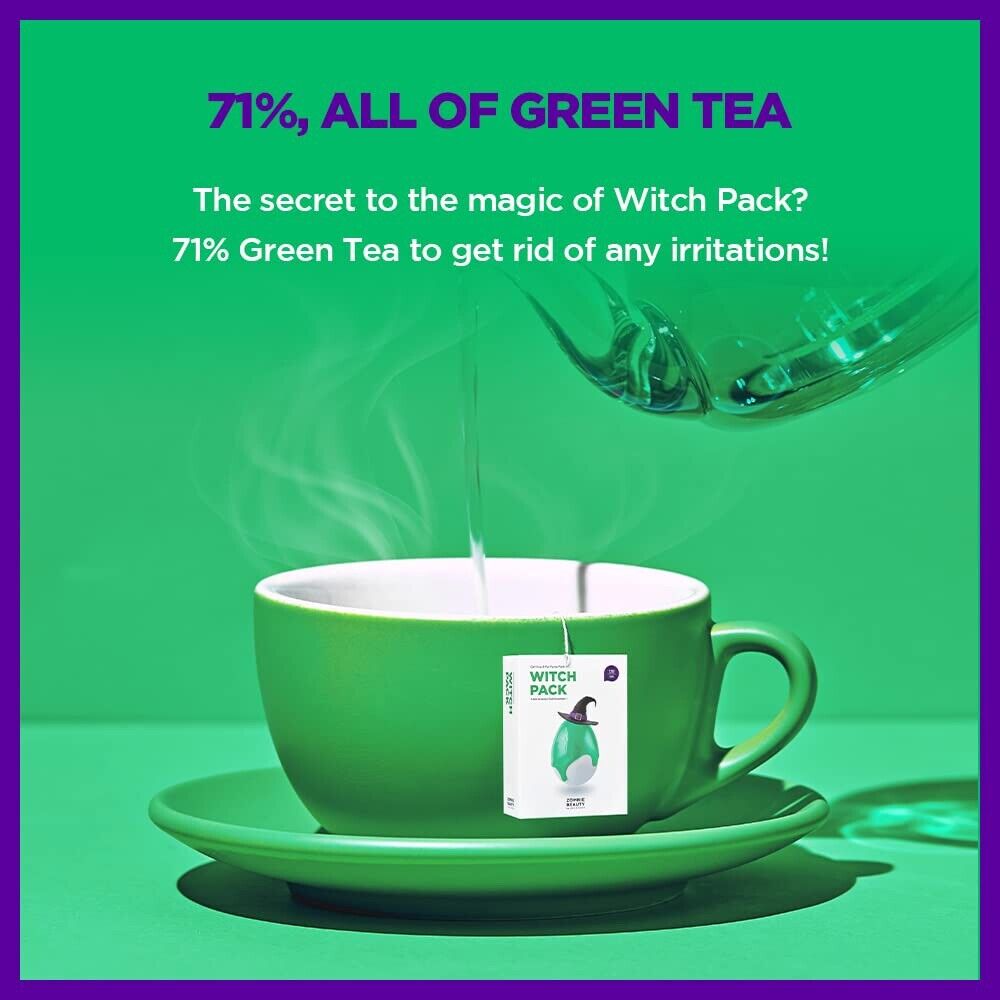 Green Tea Mud Pack for Pore Care