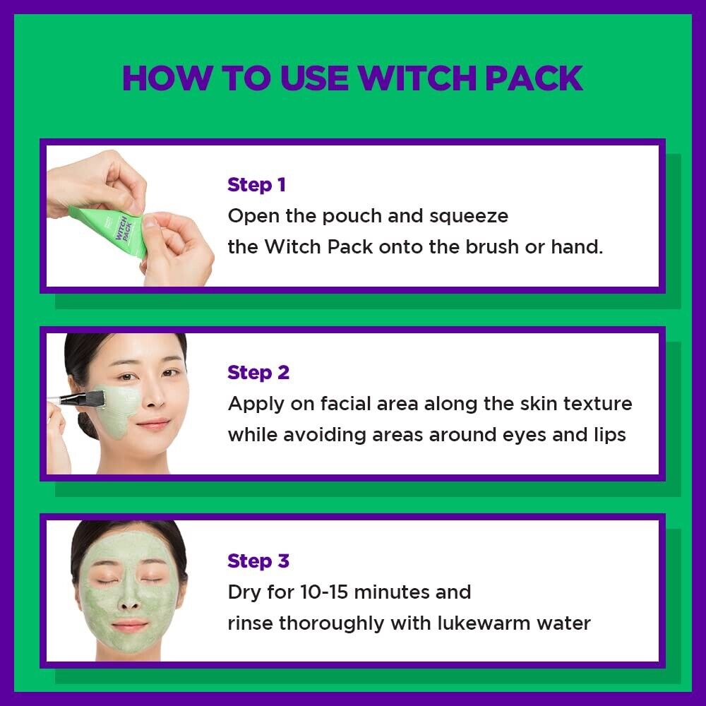 Green Tea Mud Pack for Pore Care