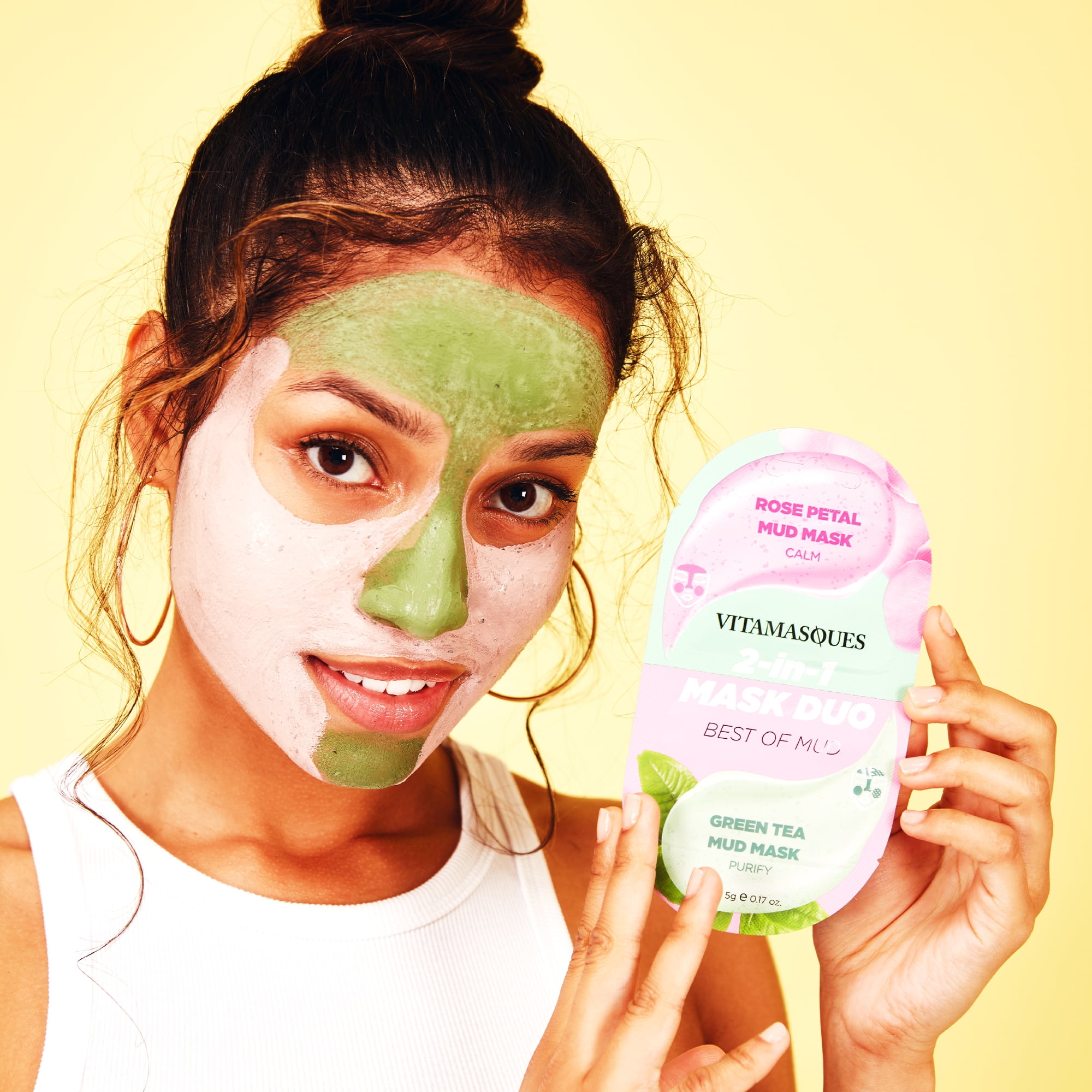 Rose Green Tea Mud Mask Duo