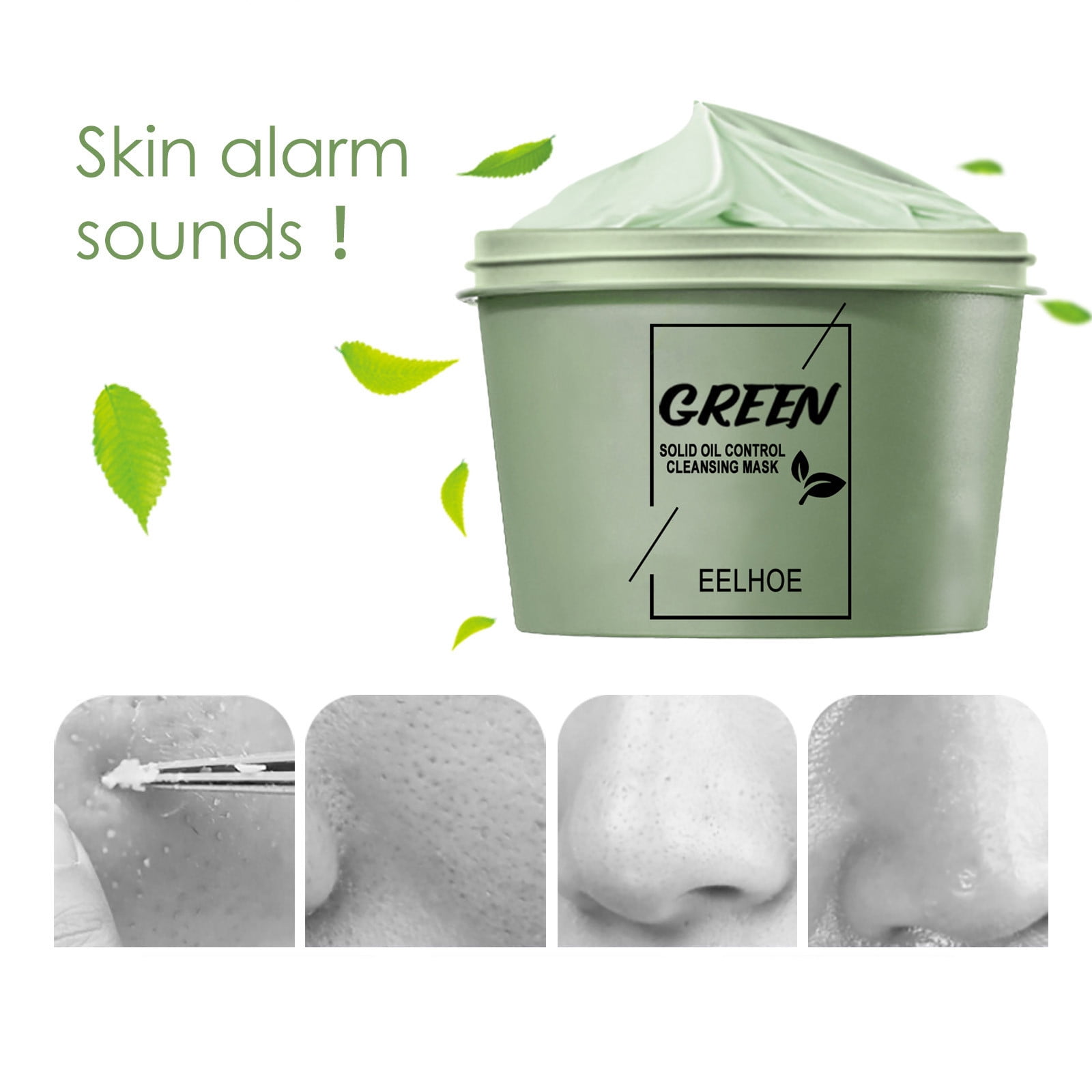 Green Tea Mud Mask for Acne Control