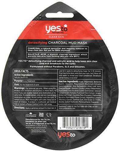 Detoxifying Mud Mask with Charcoal & Salicylic Acid