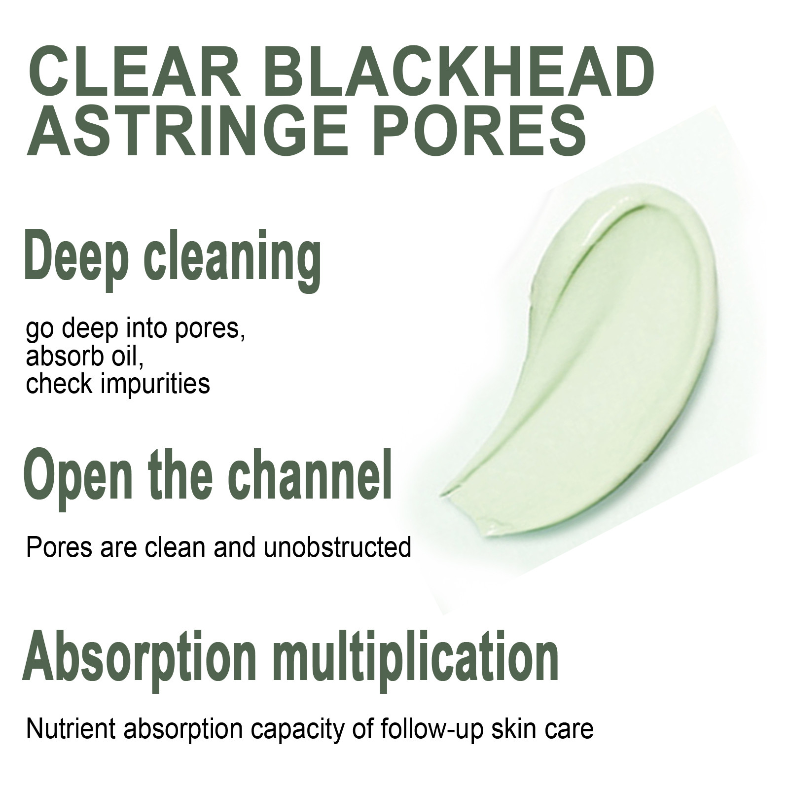 Green Tea Mud Mask for Acne Control