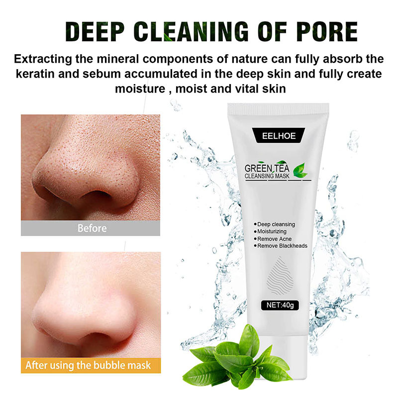 Green Tea Blackhead Remover Mud Mask 40g