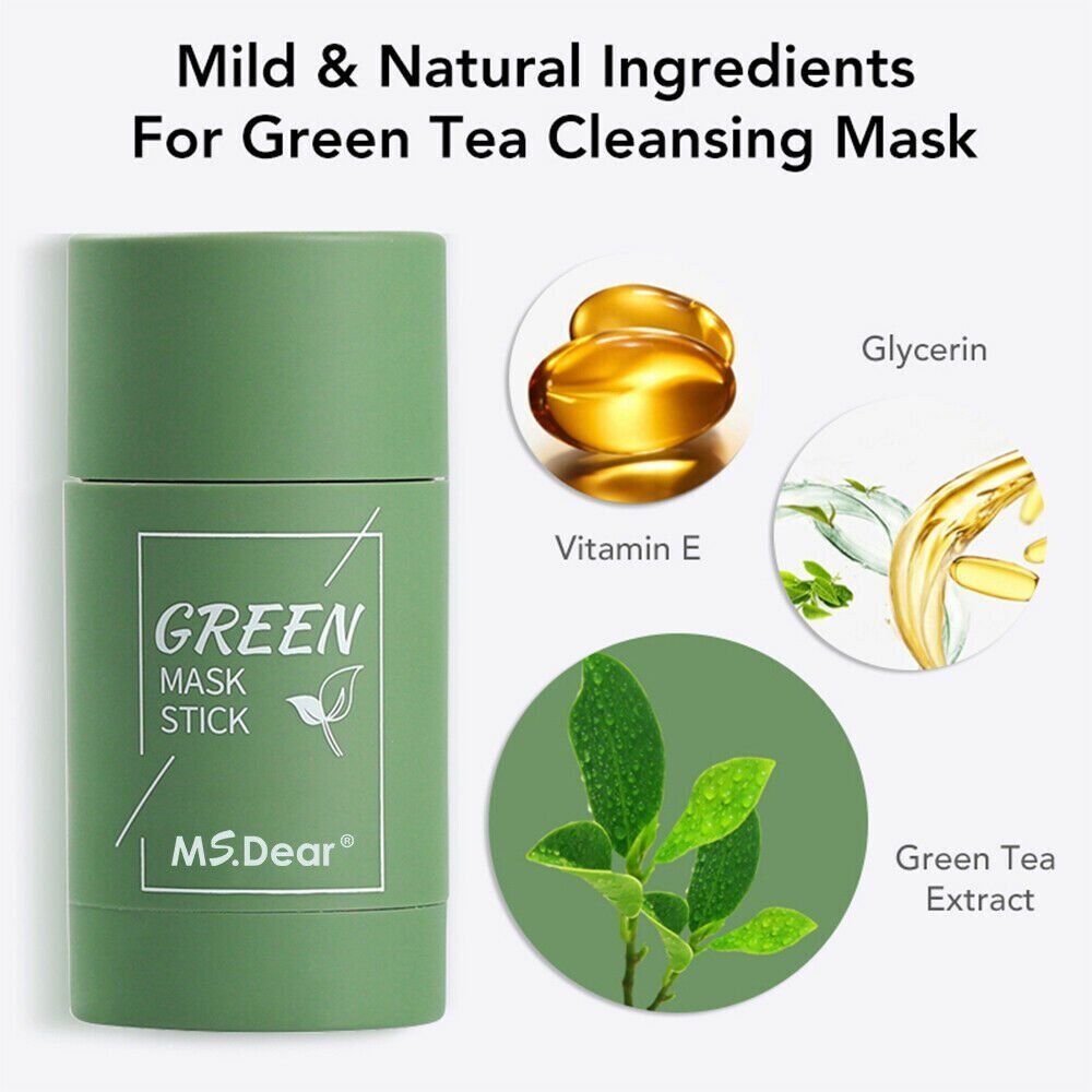 Green Tea Clay Stick Mask for Deep Cleaning
