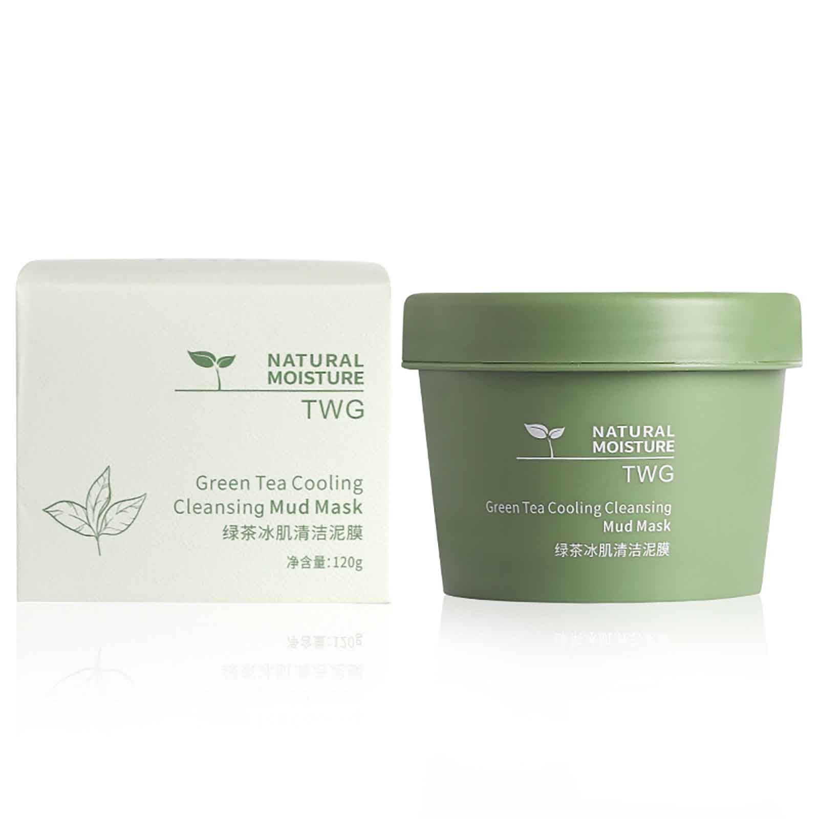 Green Tea Mud Mask - Moisturizing, Cleansing, Hydrating