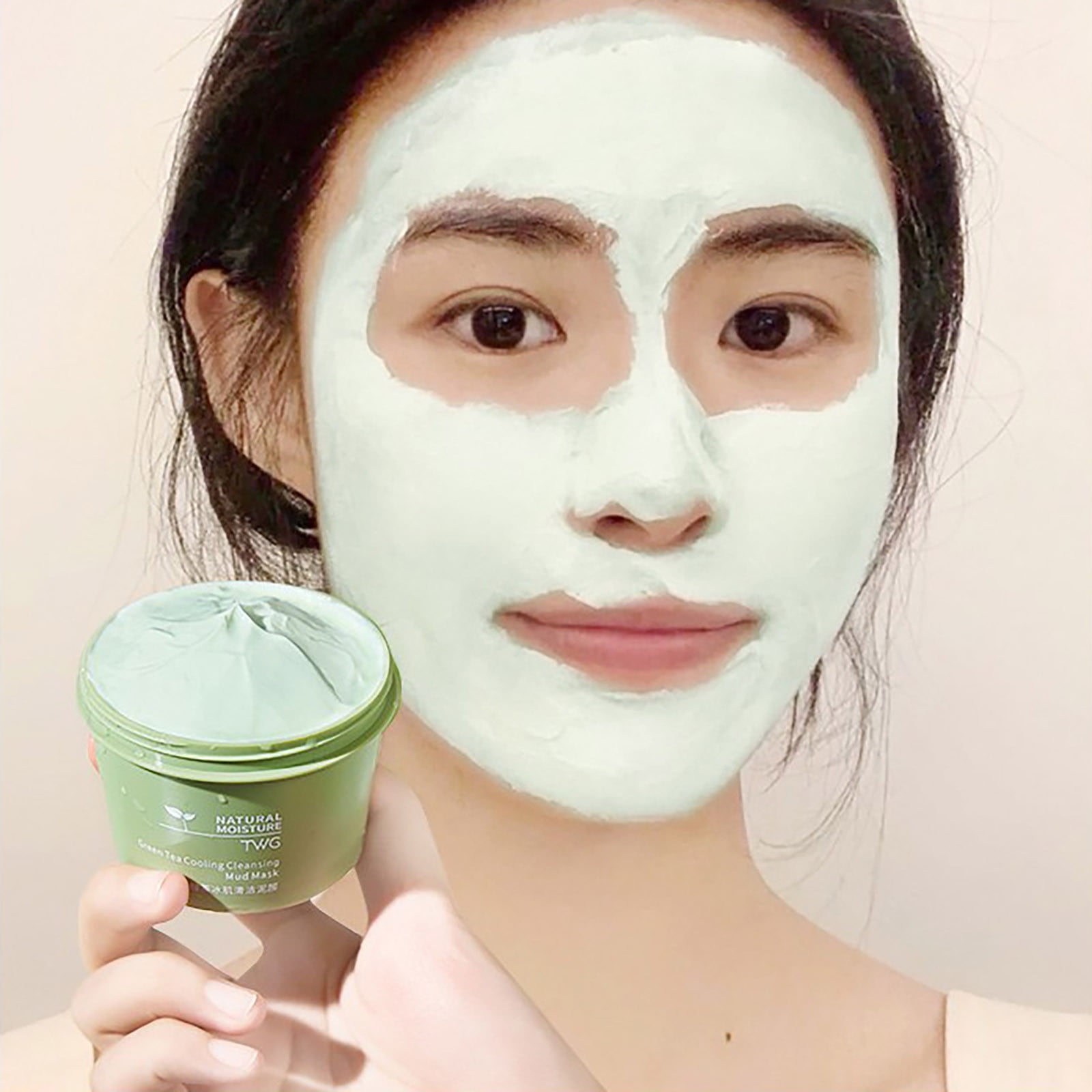 Green Tea Mud Mask - Moisturizing, Cleansing, Hydrating