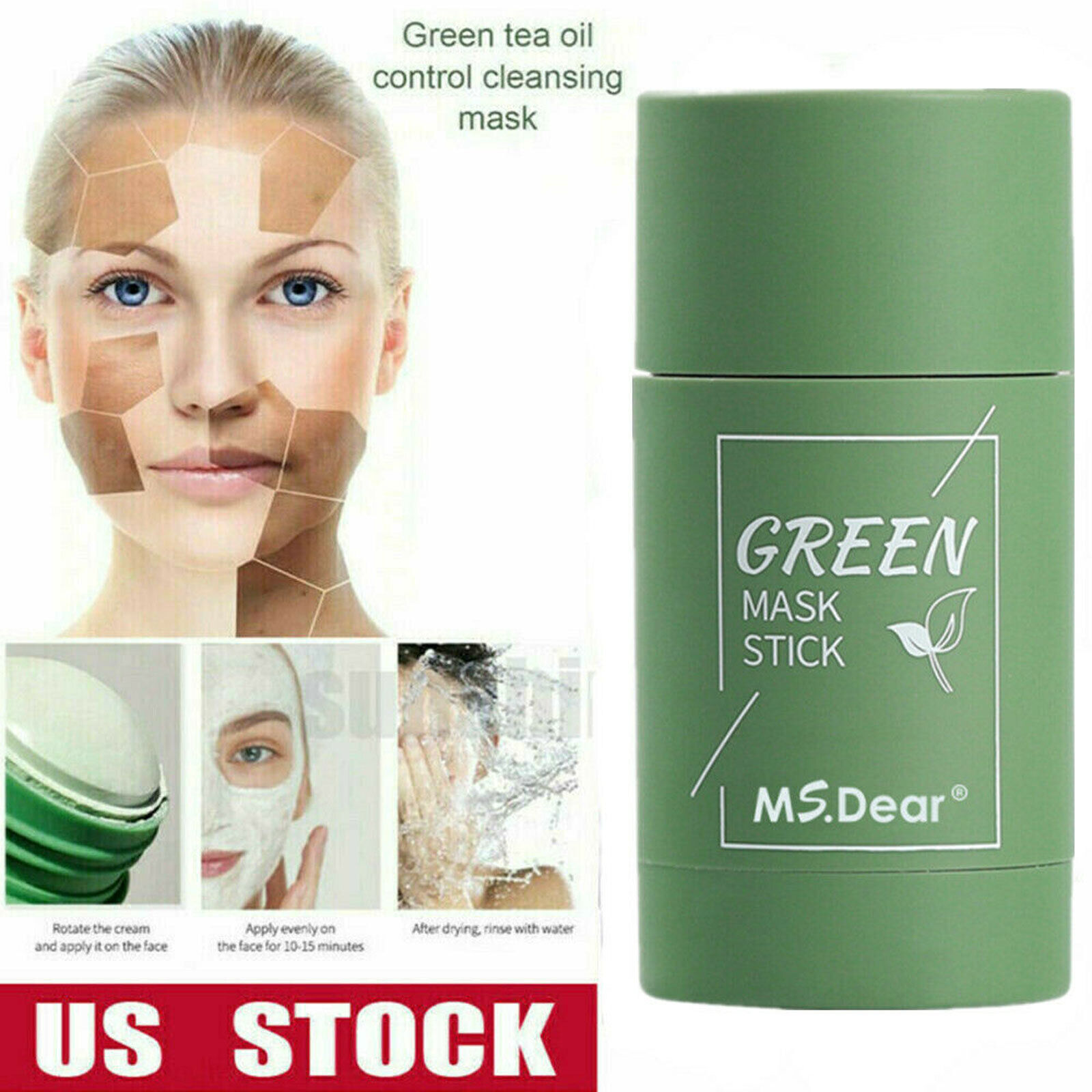 Purifying Green Tea Mud Mask Stick