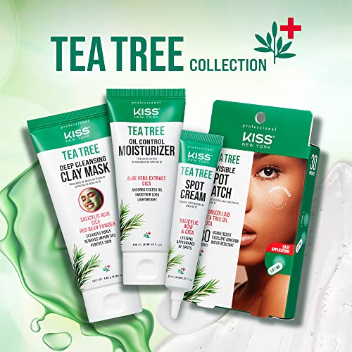 Kiss NY Tea Tree Clay Mask - 4.23 oz
